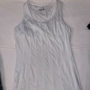 Fila White Pleated Tennis Dress Size Medium